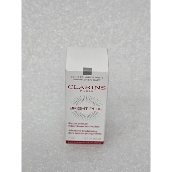 Clarins Bright Plus Advanced Brightening Dark Spot Serum 7ml .2 oz Travel Size - Picture 1 of 4